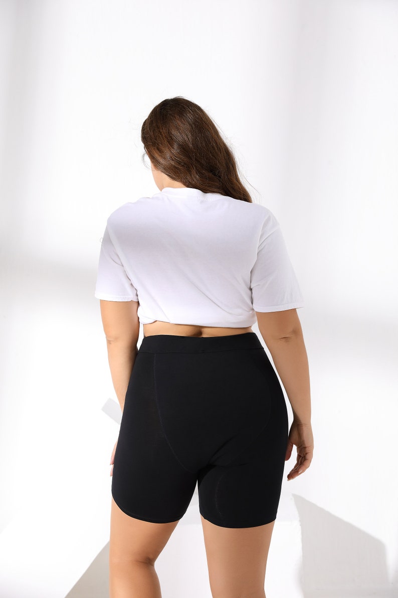 Goat Union 5" Period Boxer Briefs: Hi-Waisted Anti-Chafing, Heavy Flow