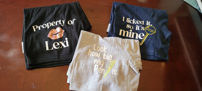 Men's Funny Custom Boxer Brief Underwear (Various Designs)