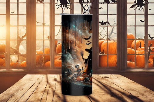 Enchanted Eve Tumbler, Halloween Night Tumbler, Witches Abode Magical Night, 20OZ Tumbler, 22 OZ Tumbler, 30OZ Tumbler