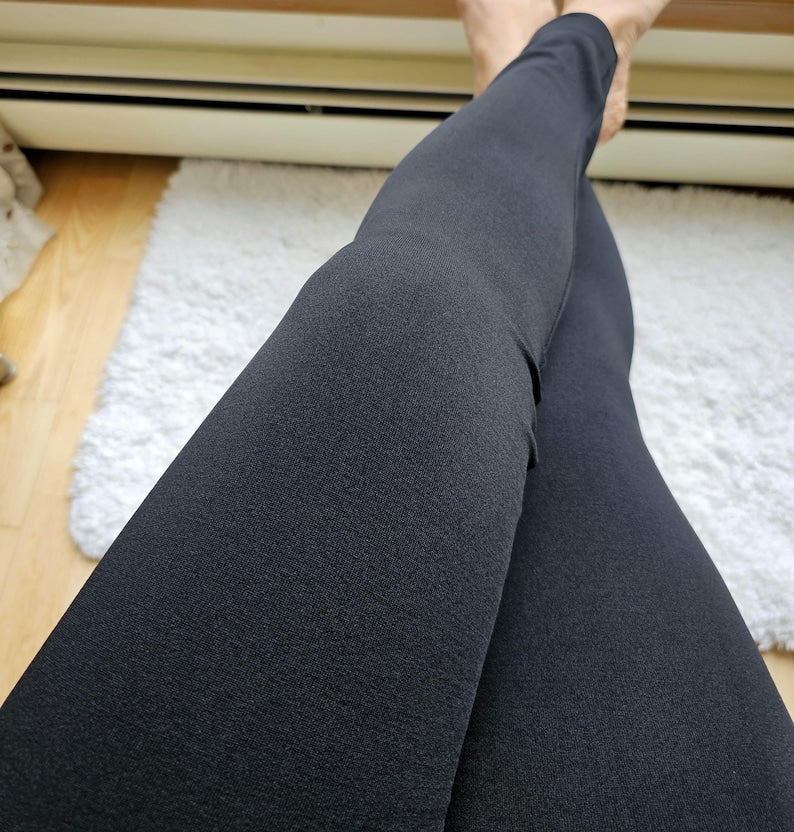 Women’s Fleece Lined Comfy Leggings: Ultra Soft High Waist Everyday Leggings, Yoga Pants