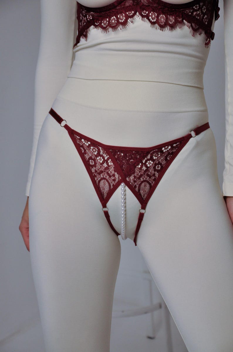 Open crotched panty, Pearl panties, Lace panties, Open panties, Open crotch panties, Crotch less panties, Sexy thong panties, Open panty