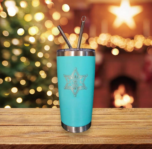 20oz Personalized Stainless Steel Insulated Tumbler
