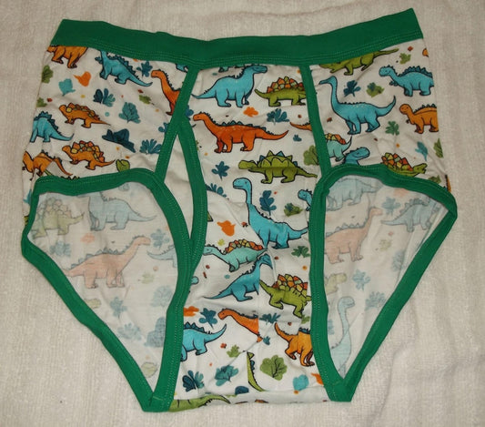 Men's Pattern / Cartoon / Colored Waistband Adult Briefs Underwear S, M, L - ABDL Undies Tighty Whities with Prints