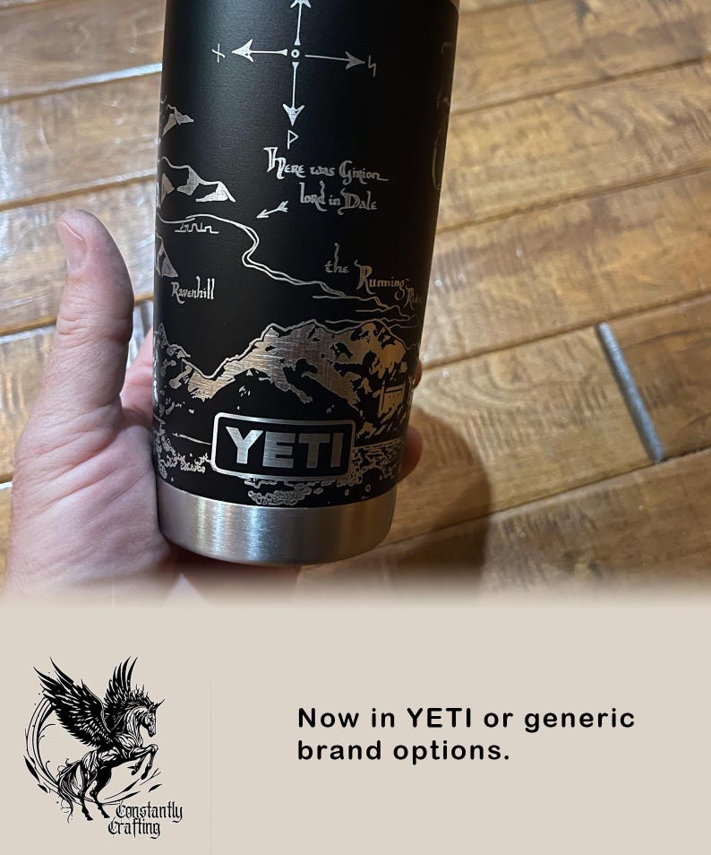 Burning of Lake Town - Smaug Tumbler