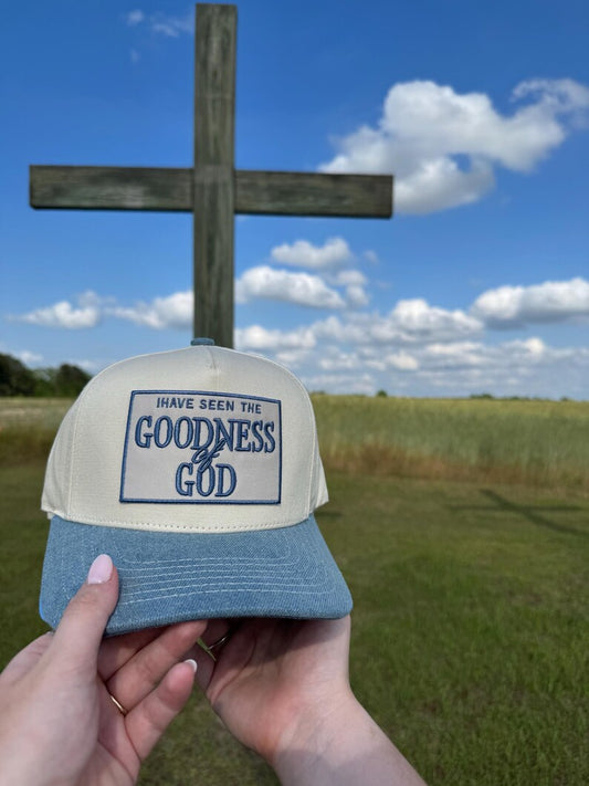 I Have Seen The Goodness of God Hat - Christian Concert Hat
