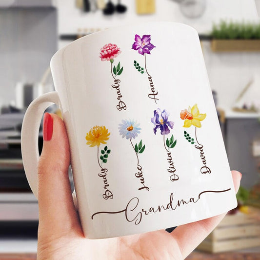 Grandma Gifts, Personalized Grandma Bottle Lamp, Mothers Day Gifts, Gifts For Grandma Birthday, Grandma Birthday Gifts, Grandma Night Light