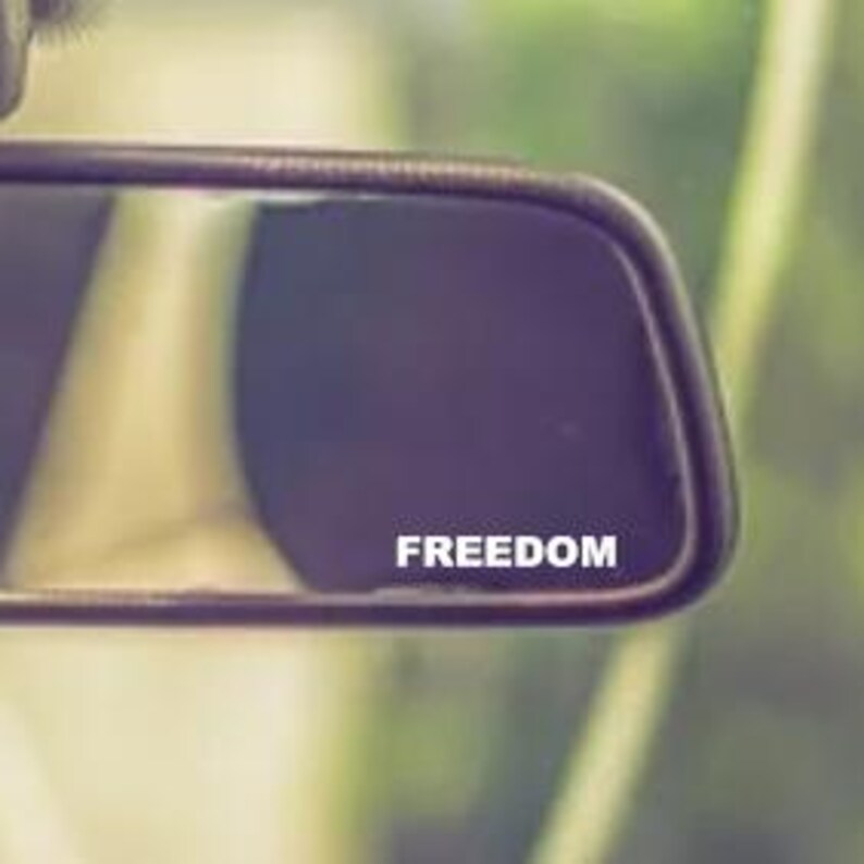 Tiny Freedom Sticker, Freedom Sticker for Car, American Freedom Sticker, Freedom Decal, Car Accessory Stickers, Eject Sticker