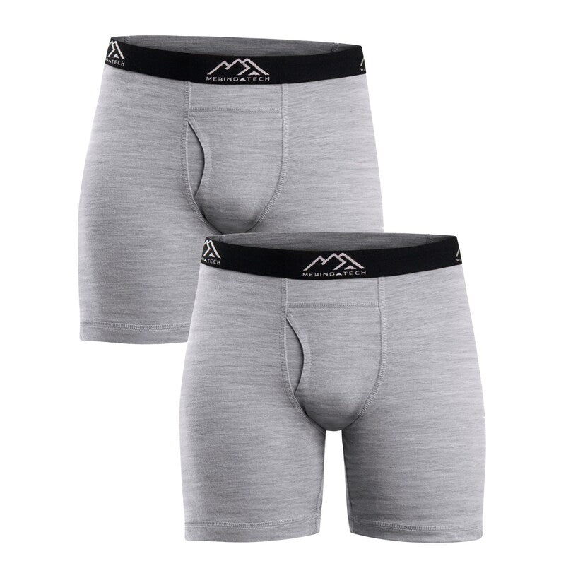 Merino Wool underwear mens boxer briefs, boxers shorts for men undergarment, underpants, boxershorts