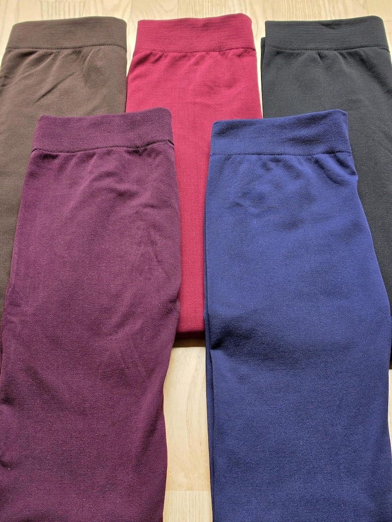 Women’s Fleece Lined Comfy Leggings: Ultra Soft High Waist Everyday Leggings, Yoga Pants