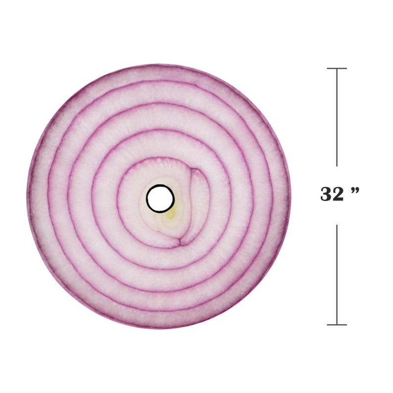 Red Onion Spare Tire Cover β Vegetable Protector for Jeep, SUV, RV (Backup Camera Hole)