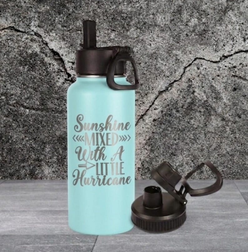 32oz Personalized Insulated Water Bottle