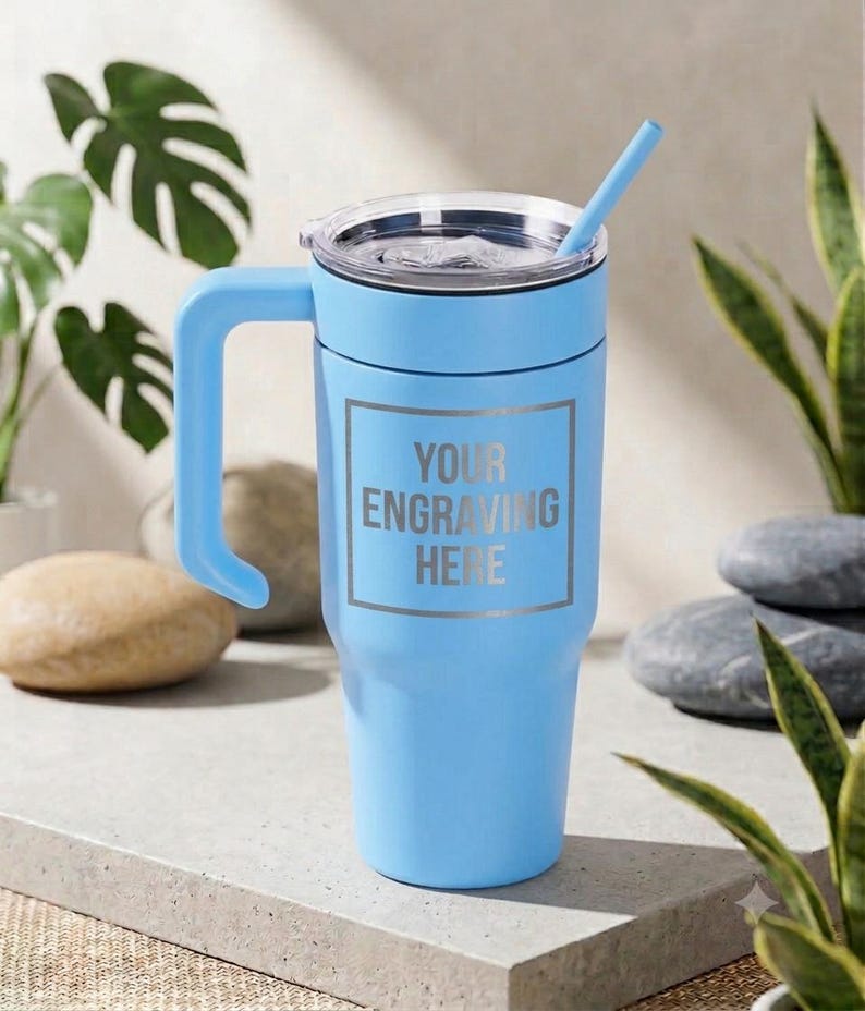 30oz Personalized Stainless Steel Tumbler