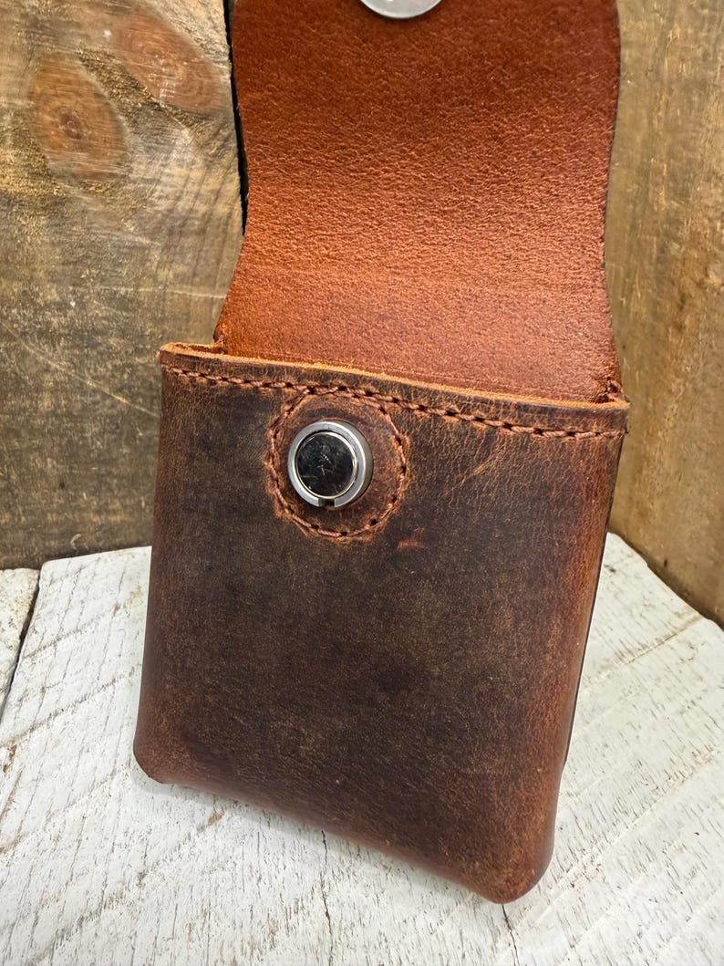 iPhone Duo Leather Phone Case, Handmade Full Grain, Amish Made in USA