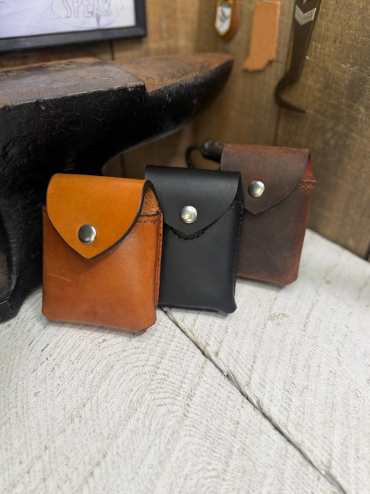 iPhone Duo Leather Phone Case, Handmade Full Grain, Amish Made in USA