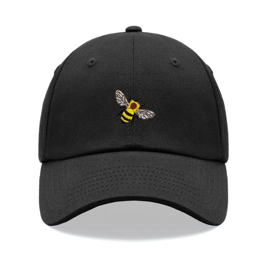 Honey Bee Classic Baseball Sports Cap Unisex Hat Adjustable Funny Summer Holiday Man Lady Farmer Gardening Cute Mothers Day Flower Cute