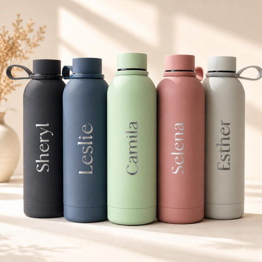 Personalized Kid Tumbler 12oz, Back to School Name Bottle, Flower Girl Ask Gift, Stainless Steel