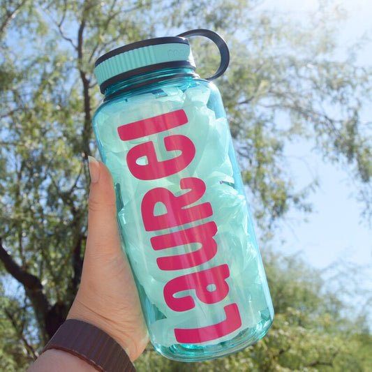 Personalize Water Bottle | Custom Water Bottle | Motivation Water Bottle | Water Bottle with Track | Measure Water Bottle | Custom Tumbler