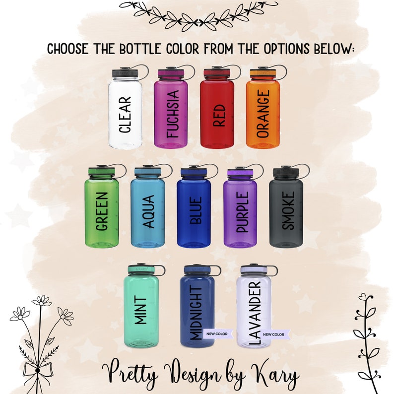Personalize Water Bottle | Custom Water Bottle | Motivation Water Bottle | Water Bottle with Track | Measure Water Bottle | Custom Tumbler