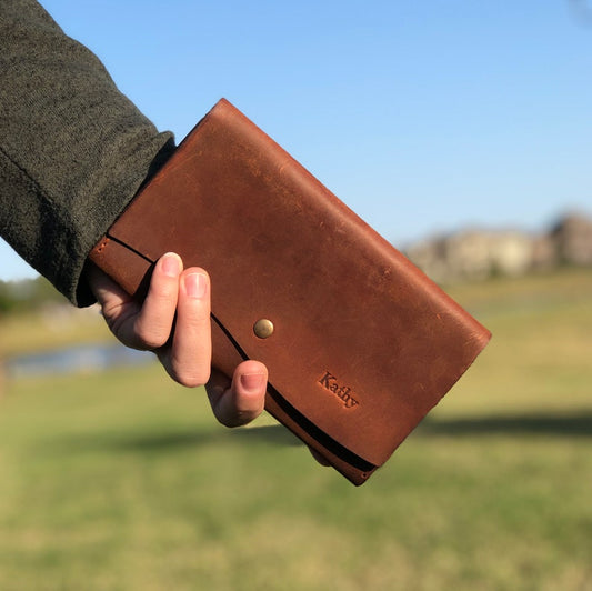 Personalized Women’s Wallet, Distressed Leather Wallet for women, Womens Travel Wallet Purse, Gift for Her
