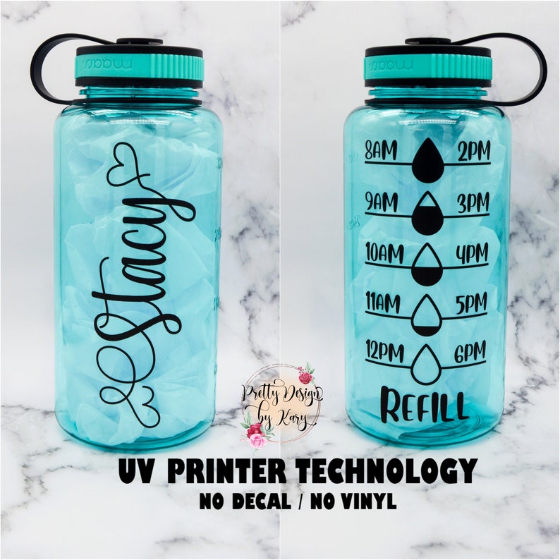 Personalize Water Bottle | Custom Water Bottle | Motivation Water Bottle | Water Bottle with Track | Measure Water Bottle | Custom Tumbler