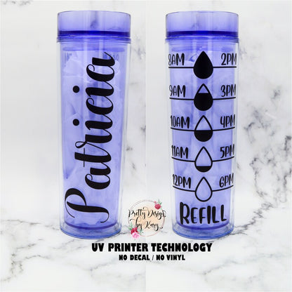 Custom Water Bottle Tracker | Motivational Water Bottle | Custom Tumbler | Personalized Water Bottle |Water Bottle With Tracker |Water Track