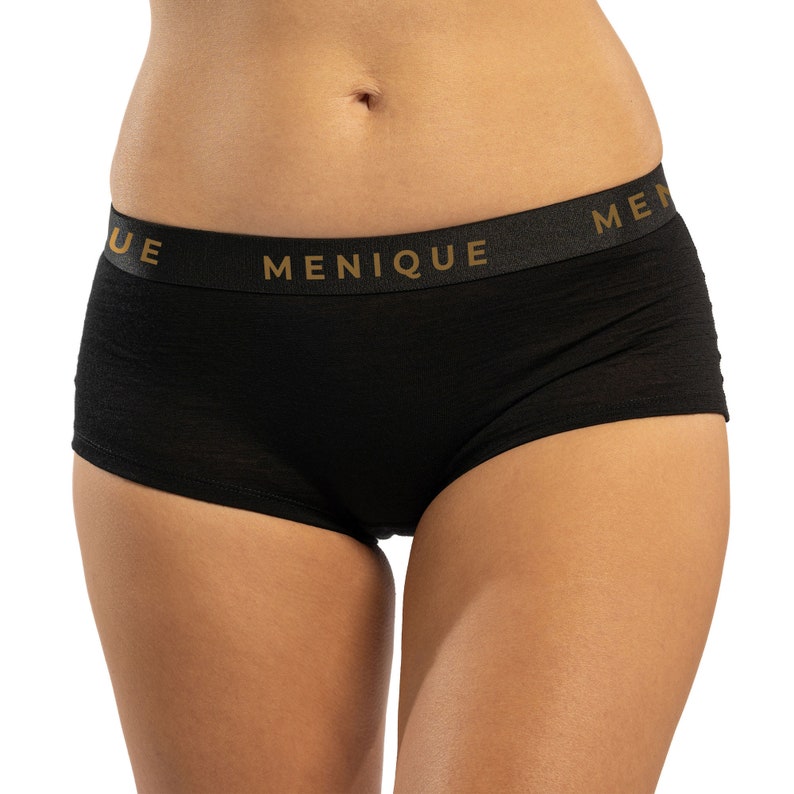 Womens Underwear 3 Pack Womens Boyshorts Boxer Shorts Briefs Natural Merino Wool Underwear Multipack