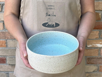 Food or Water Handmade Ceramic Dog Bowl | Pottery | Dog Feeder
