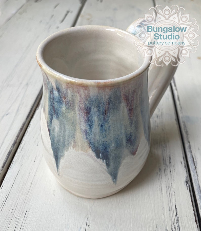 Ceramic Mug, Large pottery mug, Pottery mug in handmade, Ceramic drinking mug