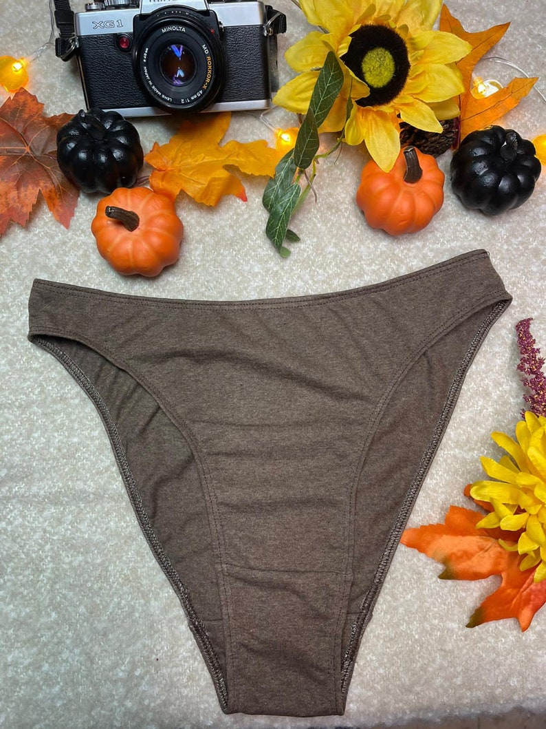90s High french Cut Organic Cotton Underwear | Handmade in USA