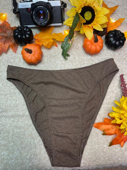 90s High french Cut Organic Cotton Underwear | Handmade in USA