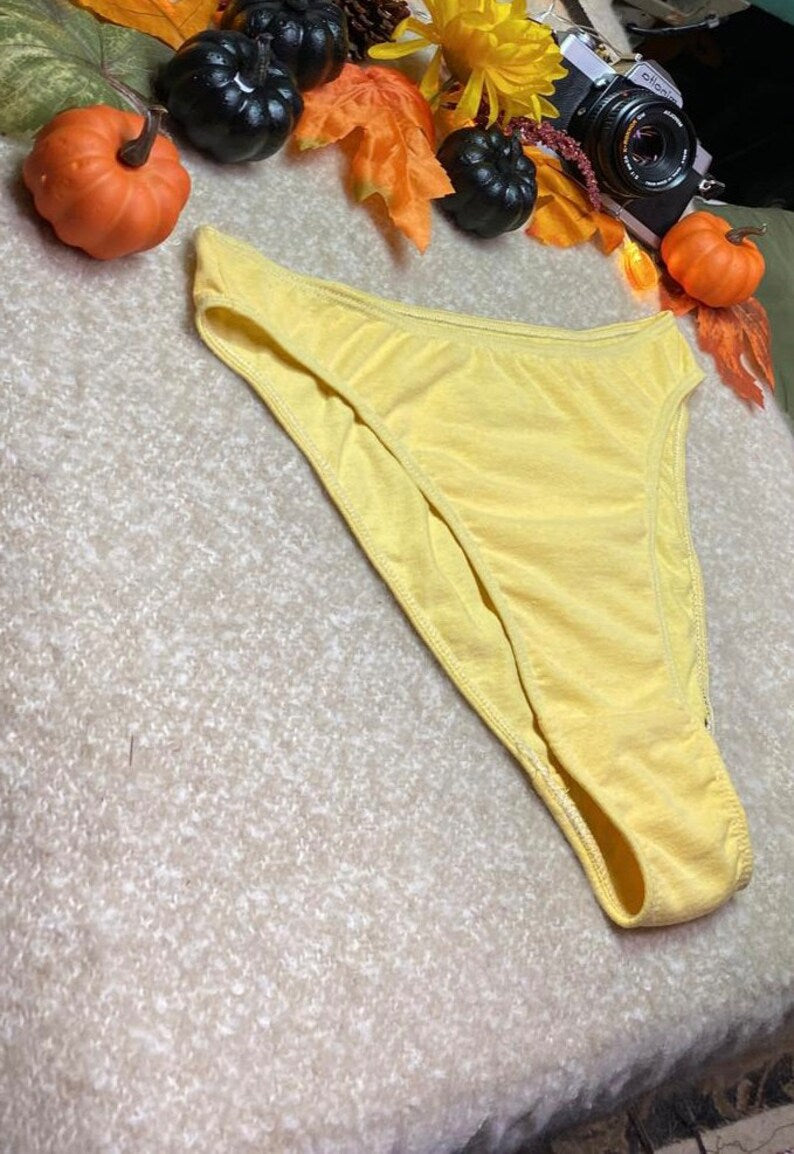 90s High french Cut Organic Cotton Underwear | Handmade in USA