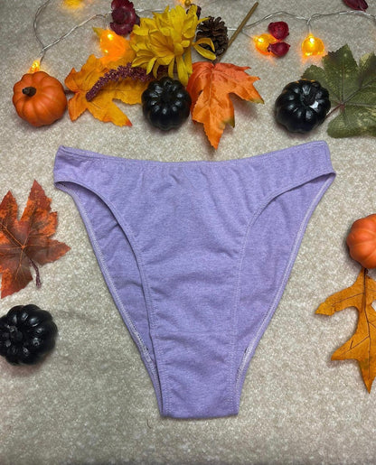 90s High french Cut Organic Cotton Underwear | Handmade in USA