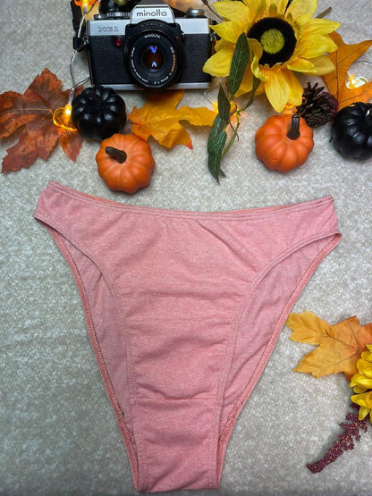 90s High french Cut Organic Cotton Underwear | Handmade in USA