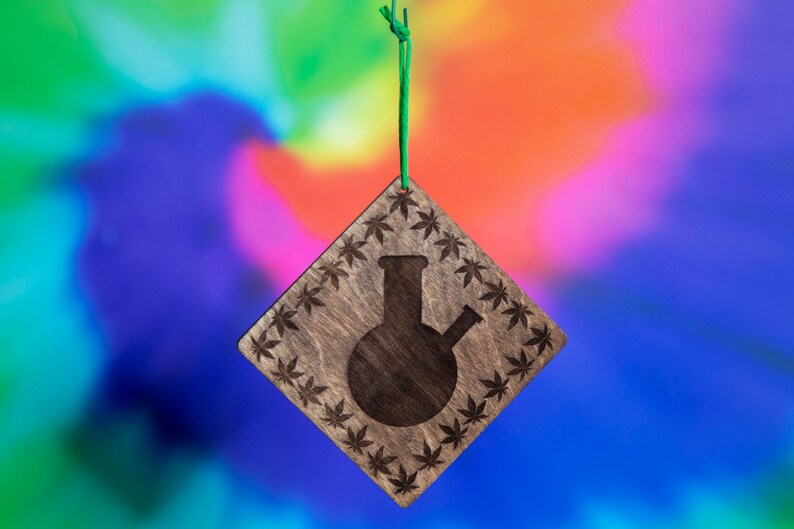 Marijuana, Cannabis Wooden Ornament