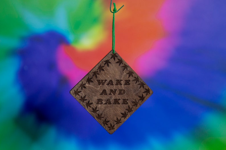 Marijuana, Cannabis Wooden Ornament