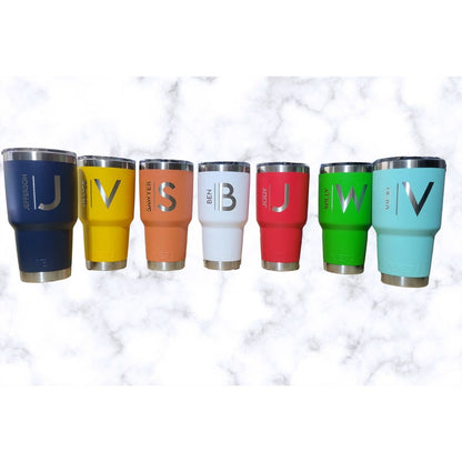 Custom Logo Yeti 30oz Tumbler, Laser Engraved Personalized Gift