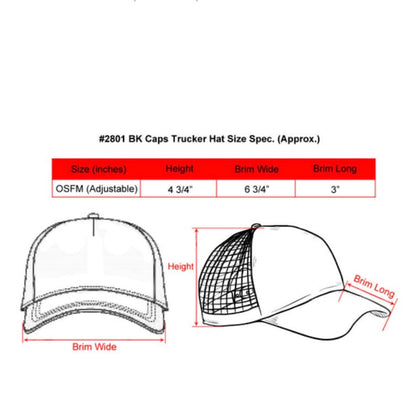 Pheasant Feather Trucker Hat – Camo Hunting Hat, Unisex