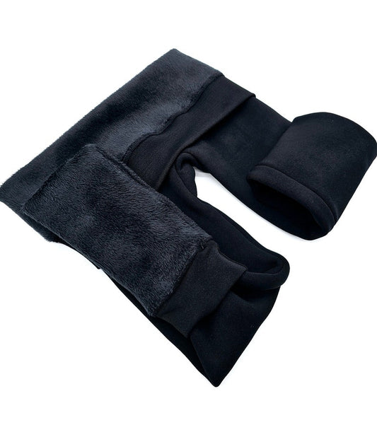Ultra Soft Thermal Fleece Lined Thick Winter Leggings: High Waist Cold Weather Pants