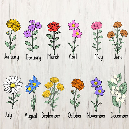 Personalized Grandma’s Garden Mug with Birth Flowers – Custom Coffee Cup Gift for Nana, Mother’s Day Gift