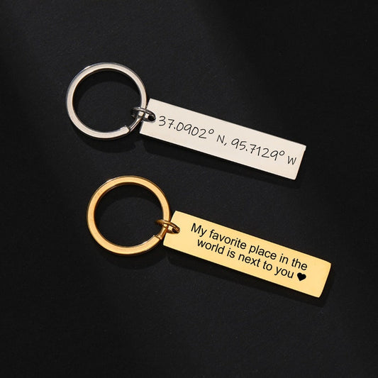 Keychain Monogram Keychain for Women Personalized Mothers Day Gift Ideas Fathers Day Gift Accessories for Coworker