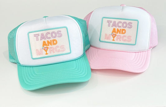 Tacos and Margs Trucker Hat - Custom Colors, Unisex Fit