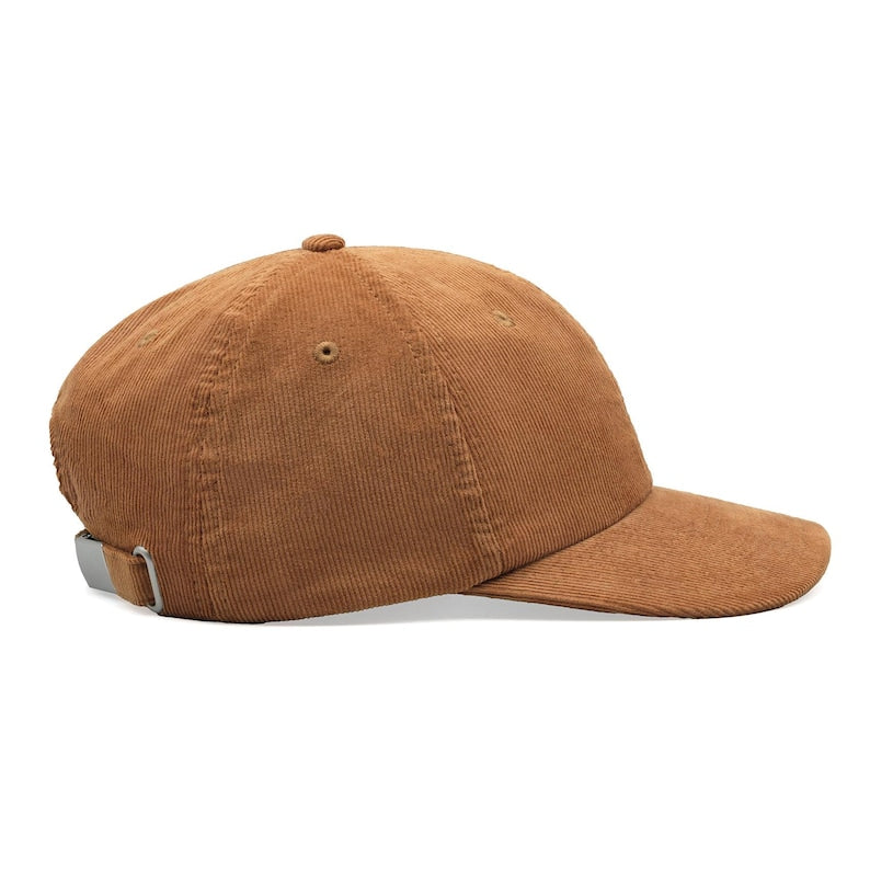 Out of office. Corduroy Baseball Cap Cotton Unisex Dad Hat Adjustable Sun Summer Holiday Beach Funny Joke