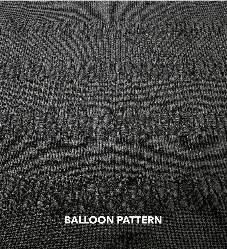Textured Fleece Lined Winter Leggings: High Waist Seamless Assorted Black Pattern