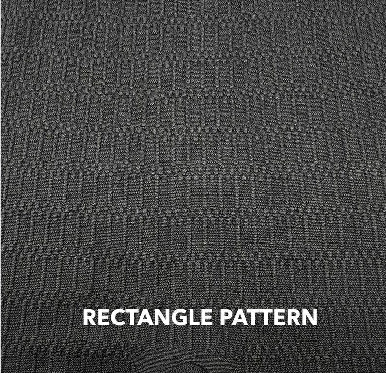Textured Fleece Lined Winter Leggings: High Waist Seamless Assorted Black Pattern