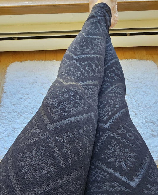 Assorted Pattern Fleece Lined Fashion Leggings: Soft Comfy loungewear, Activewear