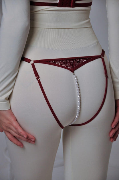 Open crotched panty, Pearl panties, Lace panties, Open panties, Open crotch panties, Crotch less panties, Sexy thong panties, Open panty