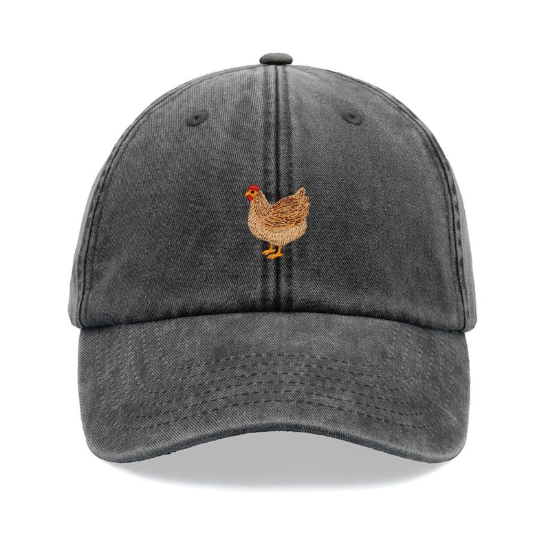 Chicken Baseball Cap Vintage Washed Cotton Unisex Dad Hat Adjustable Funny Faded Sports Sun Bird Summer Holiday Funny Farm Farmer