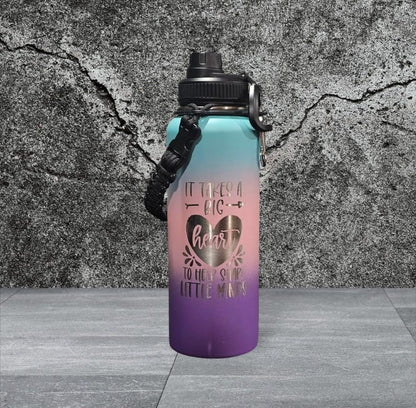 40oz Personalized Insulated Stainless Steel Water Bottle