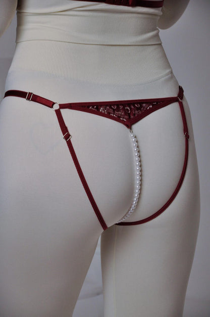 Open crotched panty, Pearl panties, Lace panties, Open panties, Open crotch panties, Crotch less panties, Sexy thong panties, Open panty
