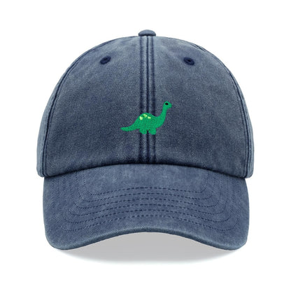 Brontosaurus Dinosaur Baseball Cap Vintage Washed Cotton Unisex Dad Hat Adjustable Funny Faded Sports Sun Summer Holiday Funny